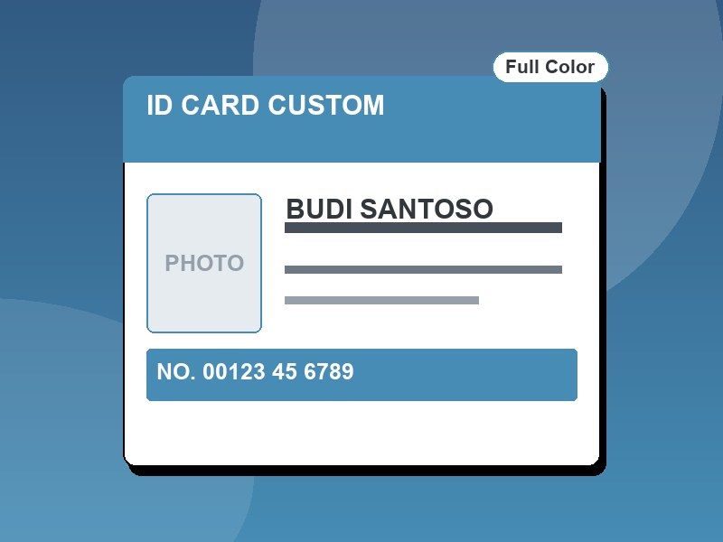 Tips desain ID Card mudah dibaca