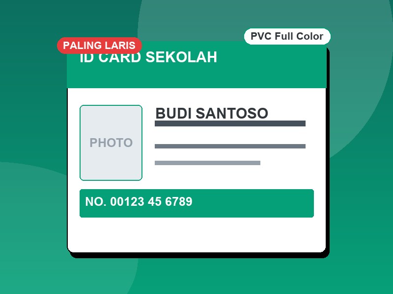 Harga cetak ID Card PVC